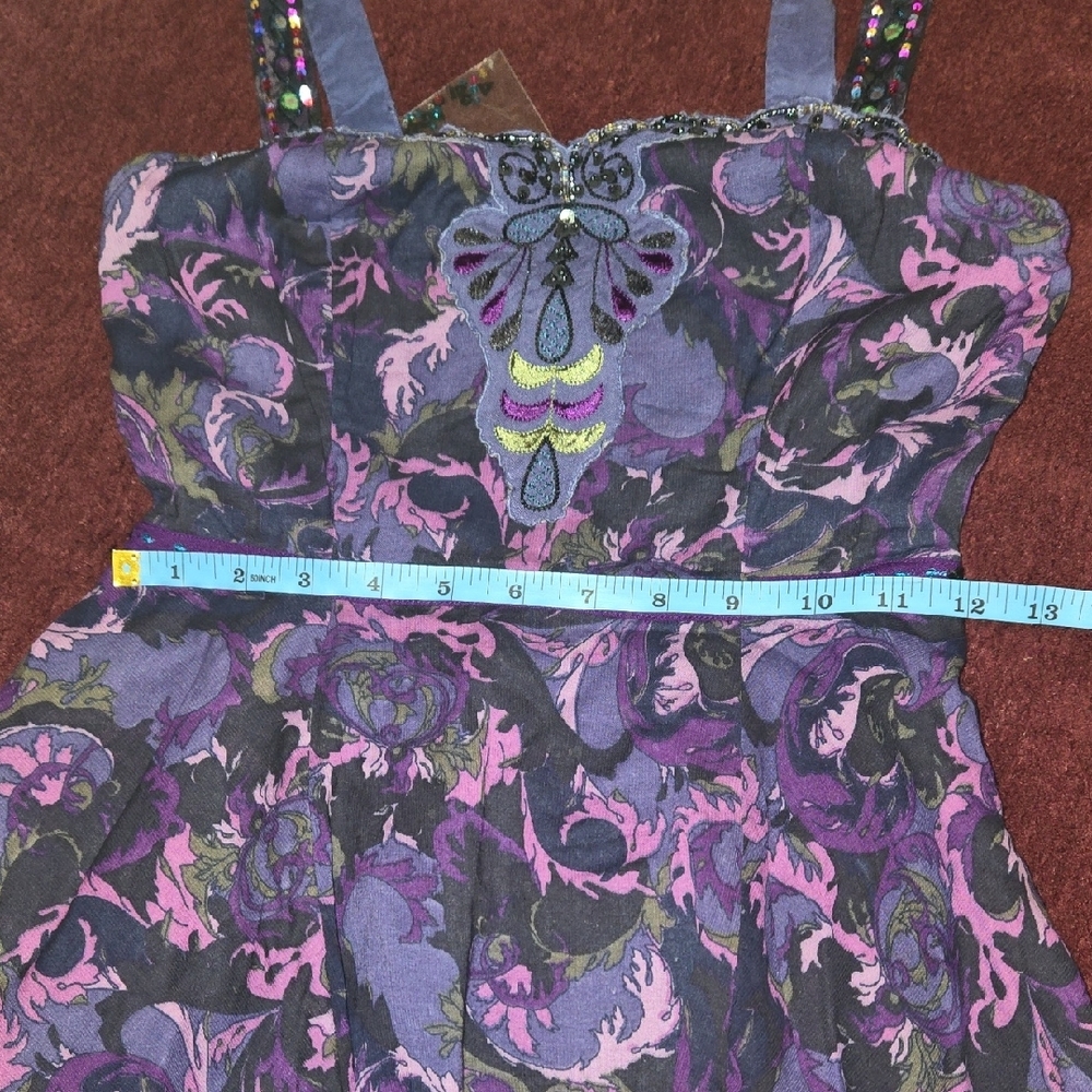 Free People Purple Dress with Sequin Straps - Picture 14 of 14